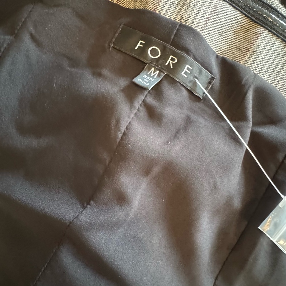 Foret Strapless Button Down Top Nwot - image 3